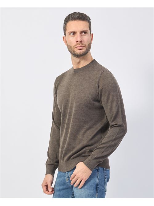 Yes Zee Crewneck Wool Blend Sweater YES ZEE | M820-H3000276